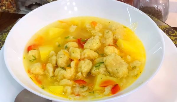 Ароматный суп «Затирка» от цыганки Гали