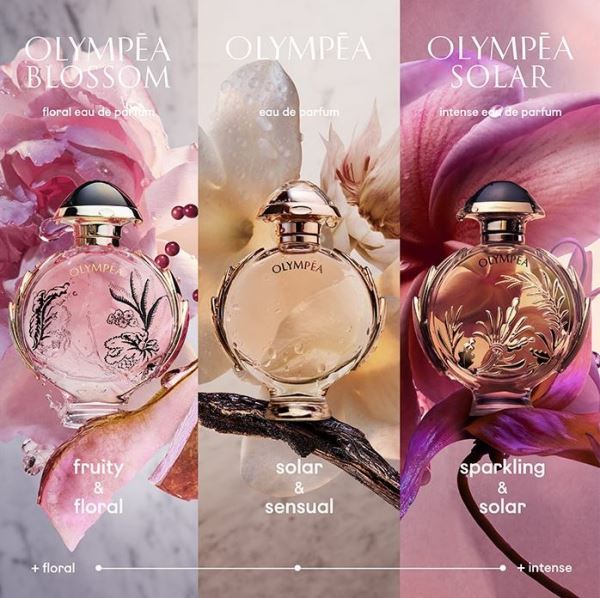 </p>
<p>                        Paco Rabanne Olympea Solar Eau de Parfum Intense</p>
<p>                    