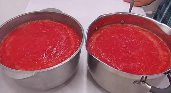 Натуральная томатная паста в домашних условиях